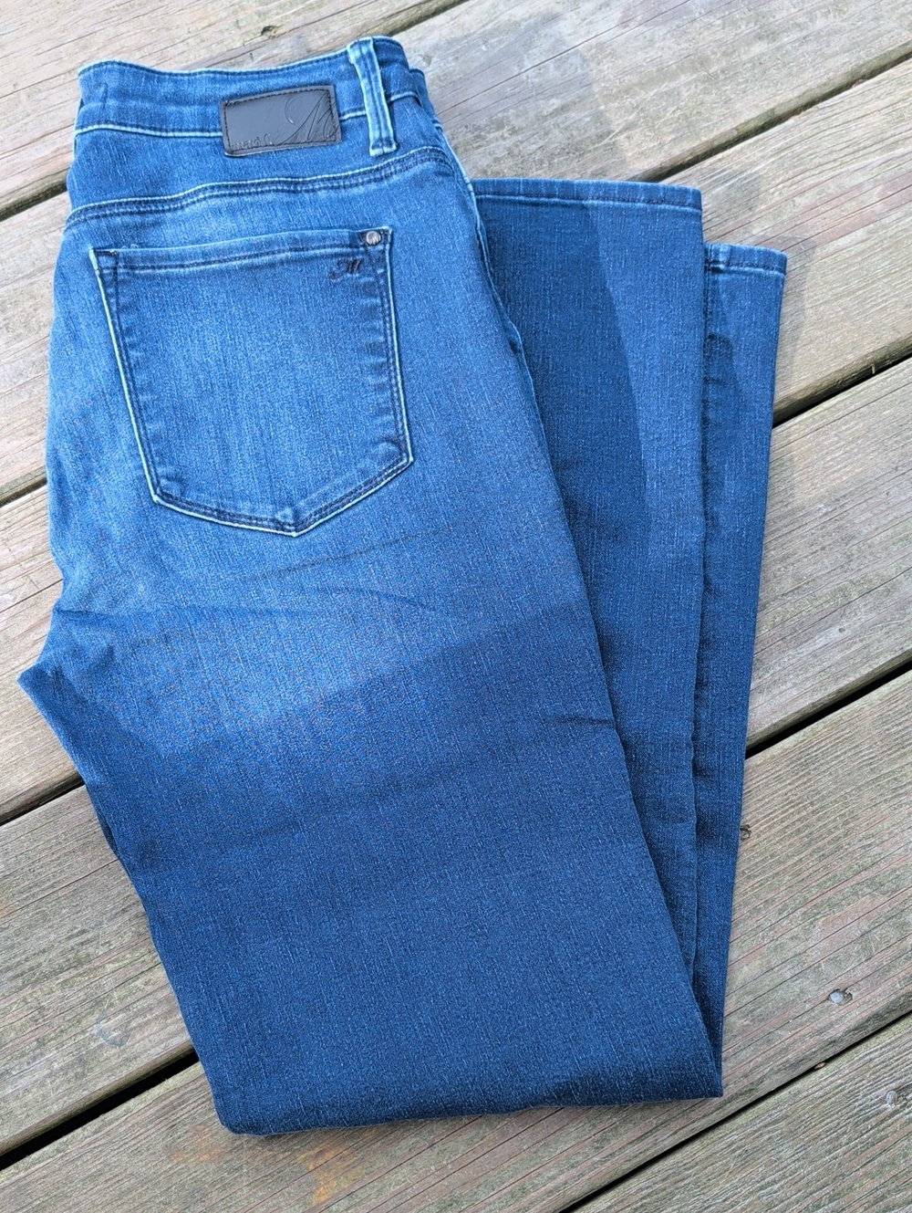 Mavi Women's Dark Blue Straight Leg Jeans